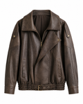 Belted Biker Jacket